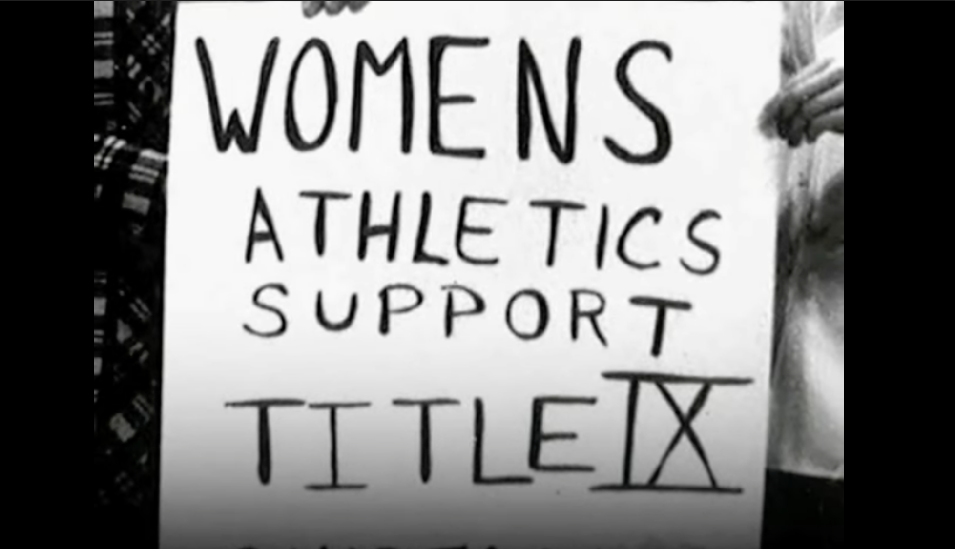 Too Strong For A Woman: Title IX